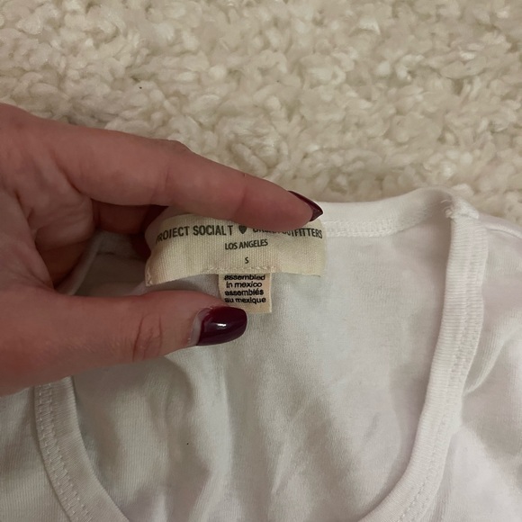 Urban Outfitters size S cherry crop top - Picture 3 of 3